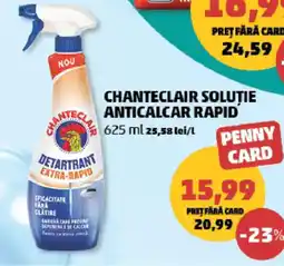 Penny Chanteclair soluţie anticalcar rapid Ofertă