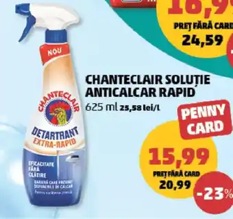 Penny Chanteclair soluţie anticalcar rapid Ofertă