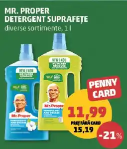 Penny Mr. proper detergent suprafețe Ofertă