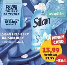 Penny Silan fresh sky balsam rufe Ofertă