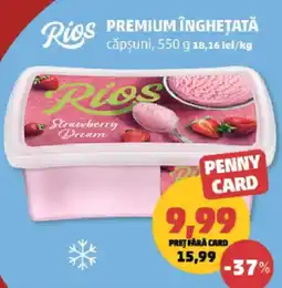 Penny Rios premium inghețată căpşuni Ofertă