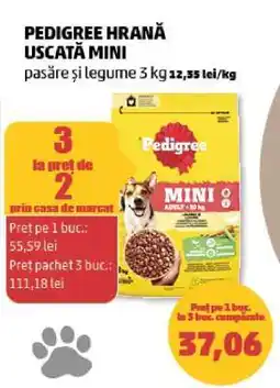 Penny PEDIGREE HRANĂ USCATĂ MINI Ofertă