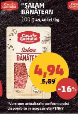 Penny Salam Bănățean Ofertă