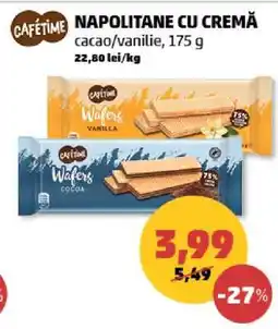 Penny Napolitane cu cremă Ofertă