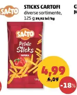 Penny STICKS CARTOFI Ofertă
