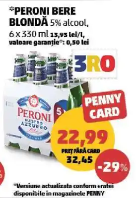 Penny PERONI BERE BLONDĂ Ofertă