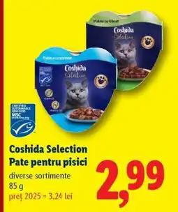 Lidl Coshida Selection Pate pentru pisici Ofertă