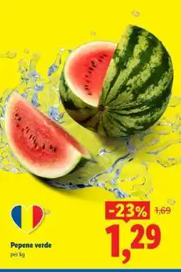 Lidl Pepene verde Ofertă