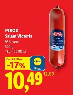 Lidl Pikok Salam Victoria Ofertă