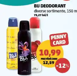 Penny BU Deodorant Ofertă