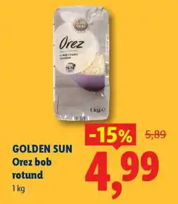 Lidl Golden Sun Orez bob rotund Ofertă