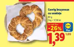 Lidl Covrig brașovean cu semințe Ofertă