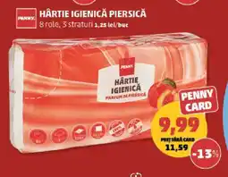 Penny Hârtie igienică piersică Ofertă
