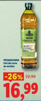 Lidl Primadonna Ulei din turte de măsline Ofertă