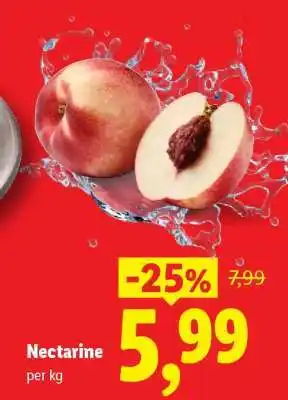 Lidl Nectarine Ofertă