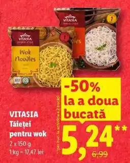 Lidl VITASIA Tăiței pentru wok Ofertă