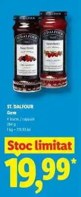 Lidl ST. DALFOUR Gem Ofertă