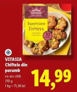 Lidl VITASIA Chiftele din porumb Ofertă