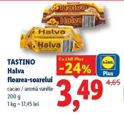 Lidl TASTINO Halva floarea-soarelui Ofertă