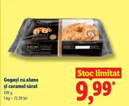 Lidl Gogoși cu alune și caramel sărat Ofertă