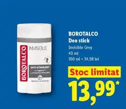 Lidl BOROTALCO Deo stick Ofertă
