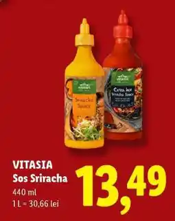 Lidl VITASIA Sos Sriracha Ofertă
