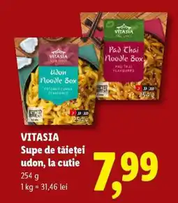 Lidl VITASIA Supe de tăieței udon, la cutie Ofertă