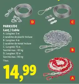 Lidl PARKSIDE Lanț / Cablu Ofertă