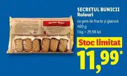 Lidl SECRETUL BUNICII Rulouri Ofertă