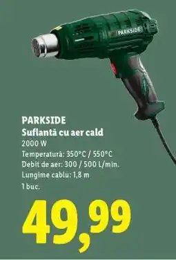 Lidl PARKSIDE Suflantă cu aer cald Ofertă