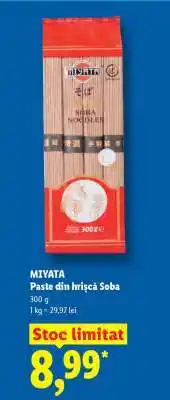 Lidl Miyata Paste din hrișcă, Soba Ofertă
