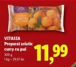 Lidl VITASIA Preparate asiatic curry cu pui Ofertă