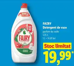 Lidl FAIRY Detergent de vase Ofertă