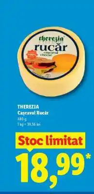 Lidl Therezia Cașcaval Rucăr Ofertă