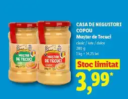 Lidl Muștar de Tecuci Ofertă