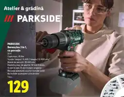 Lidl Parkside Bormașină 3 in 1, cu percuție Ofertă