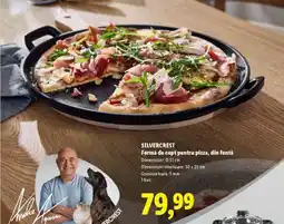 Lidl SILVERCREST Forma de copt pentru pizza, din fontă Ofertă