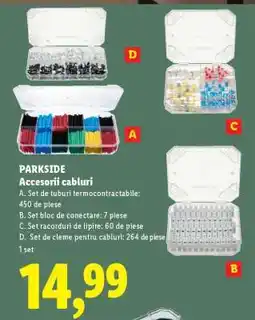 Lidl PARKSIDE Accesorii cabluri Ofertă