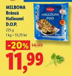 Lidl Milbona Brânză Halloumi D.O.P Ofertă