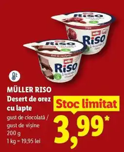 Lidl MÜLLER RISO Desert de orez cu lapte Ofertă