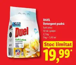 Lidl DUEL Detergent pudră Ofertă