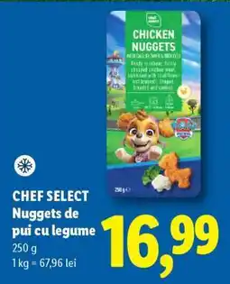Lidl CHEF SELECT Nuggets de pui cu legume Ofertă