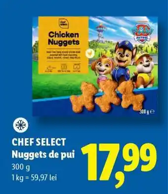Lidl CHEF SELECT Nuggets de pui Ofertă