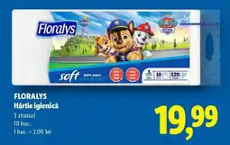 Lidl FLORALYS Hârtie igienică Ofertă