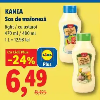 Lidl Kania Sos de maioneză Ofertă