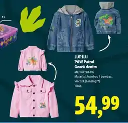 Lidl LUPILU PAW Patrol Geacă denim Ofertă