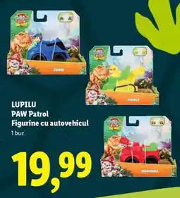 Lidl LUPILU PAW Patrol Figurine cu autovehicul Ofertă