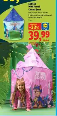 Lidl LUPILU PAW Patrol Cort de joacă Ofertă