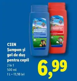 Lidl CIEN Șampon și gel de duș pentru copii Ofertă
