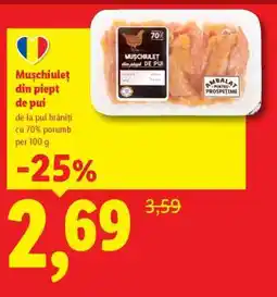 Lidl Muşchiuleț din piept de pui Ofertă